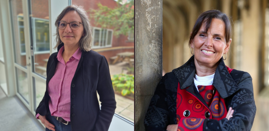Professor Simona Radutoiu (left) and Professor Uta Paszkowski (right), new co-Directors of ENSA. Photo credits: Professor Radutoiu by Helen Eriksen and Professor Paszkowski © University of Cambridge.