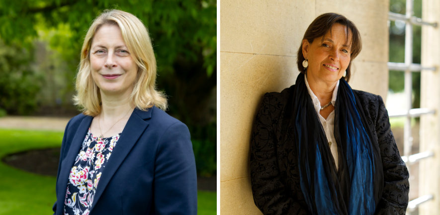 Image: Professor Beverley Glover (left) and Professor Uta Paszkowski (right) – new Fellows of the Royal Society 2026. Photos © University of Cambridge.